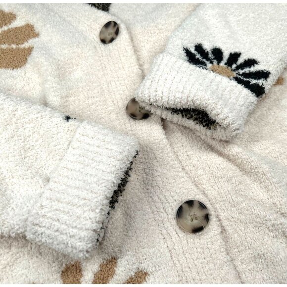 Volcom Cardigan Dazie Fly By Size XS Oversized Daisy Grunge Hippie Granny Style - Picture 5 of 8